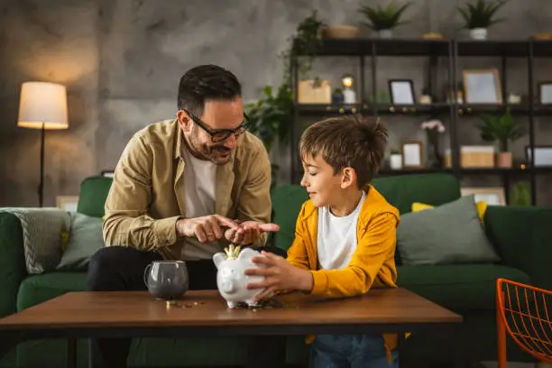 Savings jar for saving for kids future needs